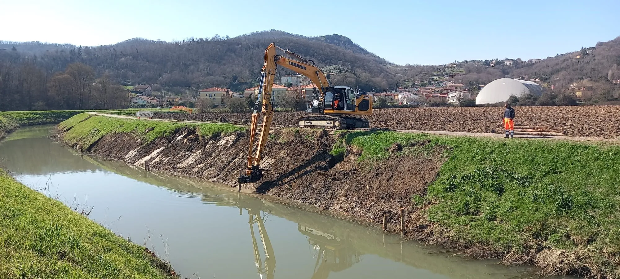 Colli Euganei: al via gli interventi di somma urgenza per il ripristino dello scolo Rialto