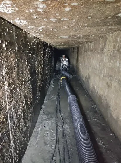 Sicurezza idraulica: intervento nella botte a sifone di Padova