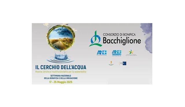 17 - 25 maggio 2025
Settimana Nazionale della Bonifica e della Irrigazione