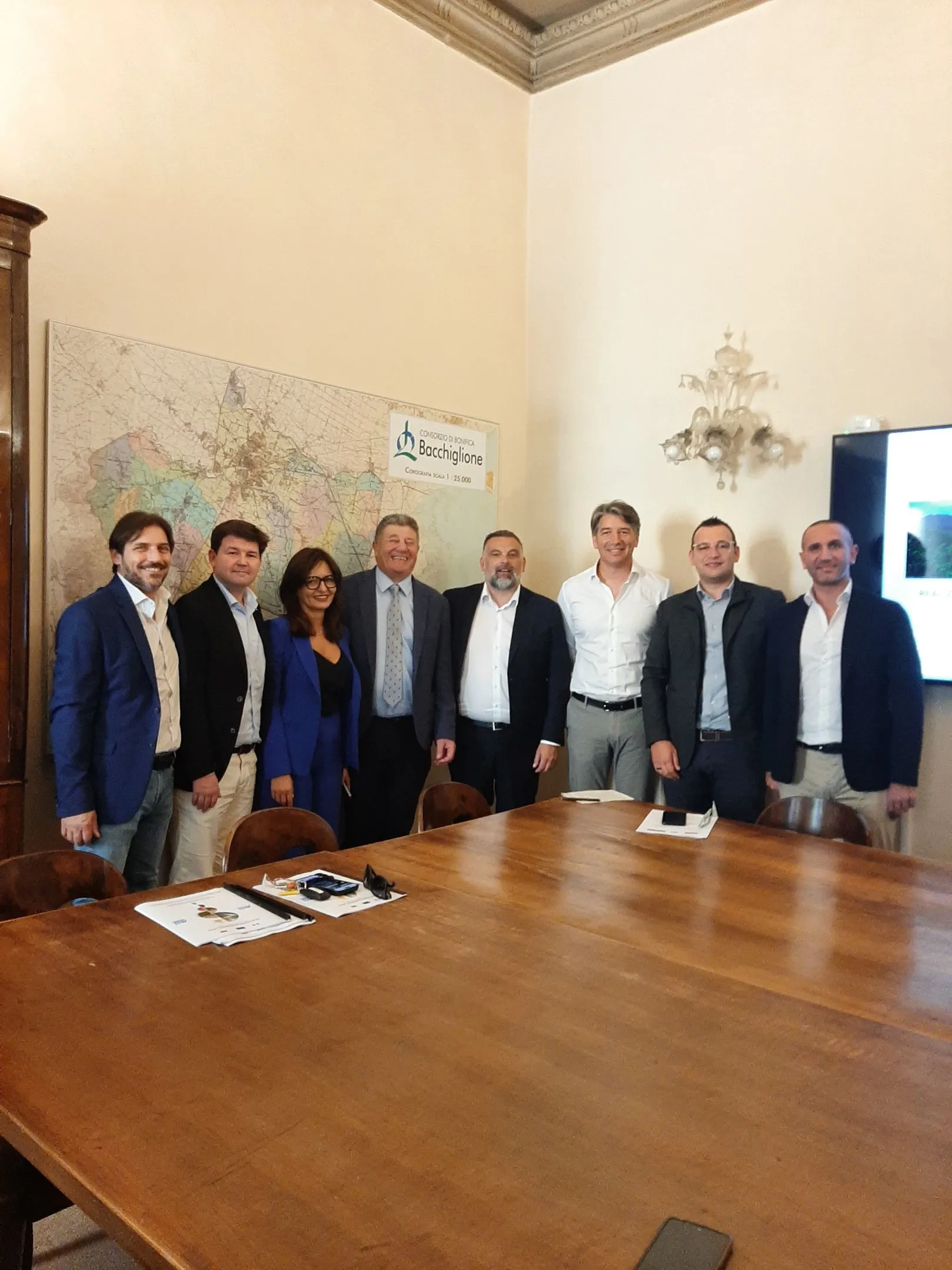 Incontro tra il senatore Luca De Carlo e il Consorzio di bonifica Bacchiglione