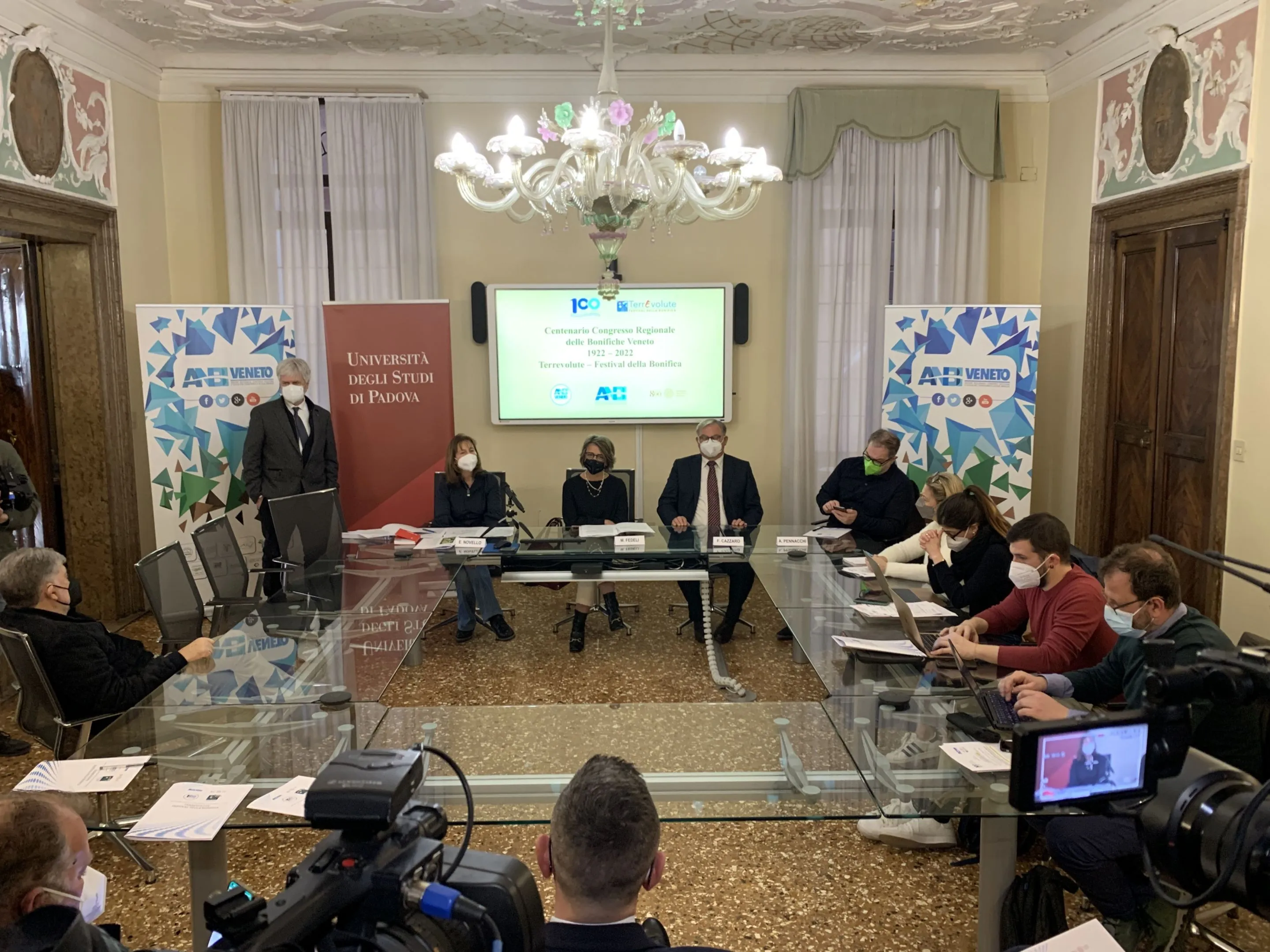 PRESENTATO TERREVOLUTE 100 
1922 - 2022: CENTO ANNI FA, A SAN DONA' DI PIAVE, NASCEVA LA MODERNA BONIFICA