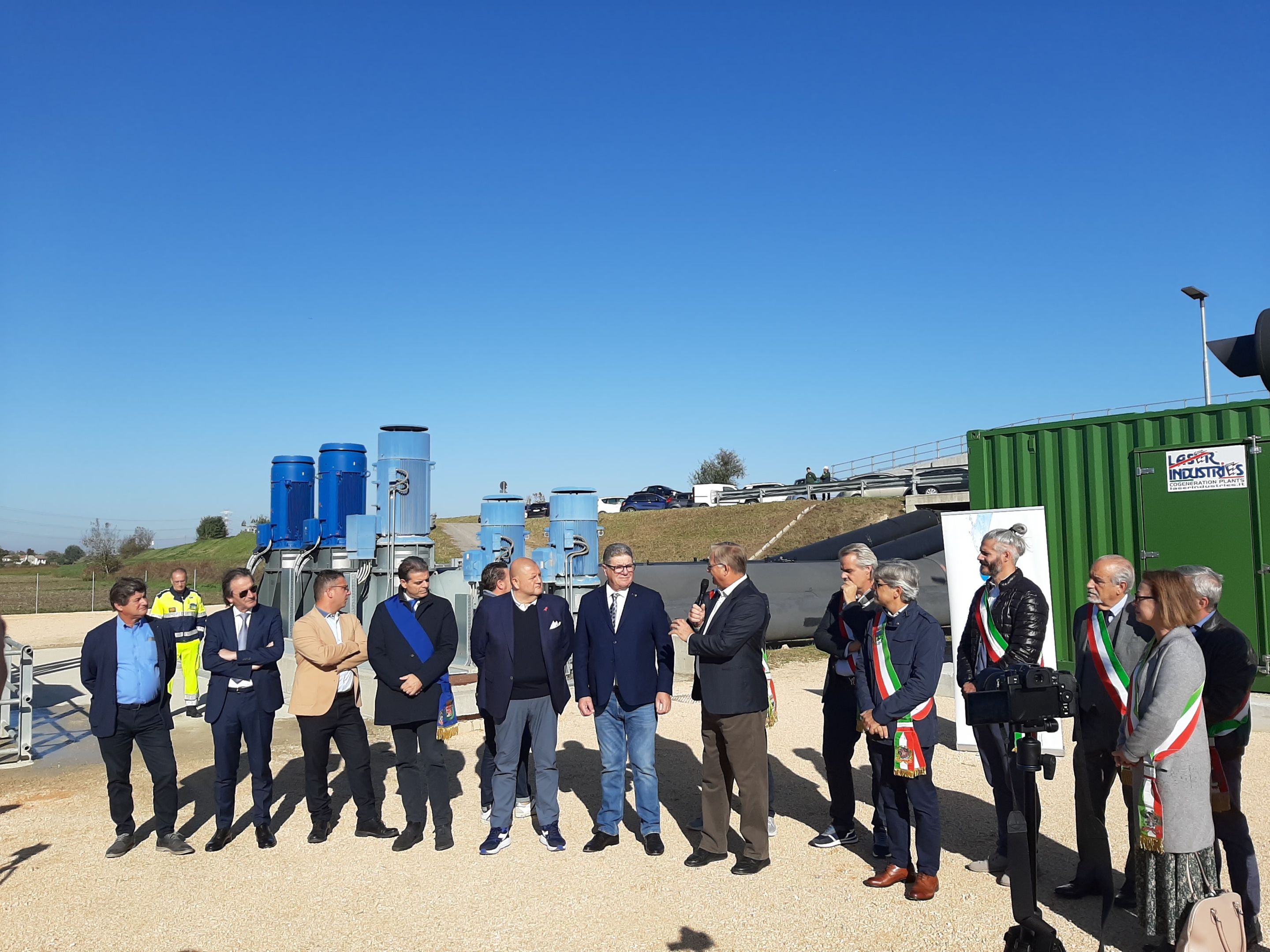 Inaugurato il nuovo impianto idrovoro Altipiano a Codevigo